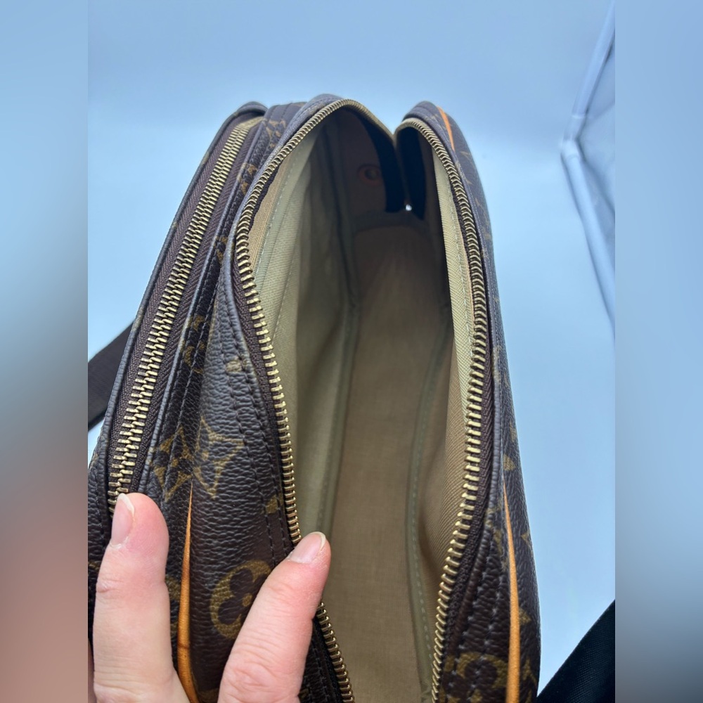 LOUIS VUITTON MONOGRAM REPORTER MESSENGER PM CROSSBODY UNISEX BAG - Picture 10 of 16